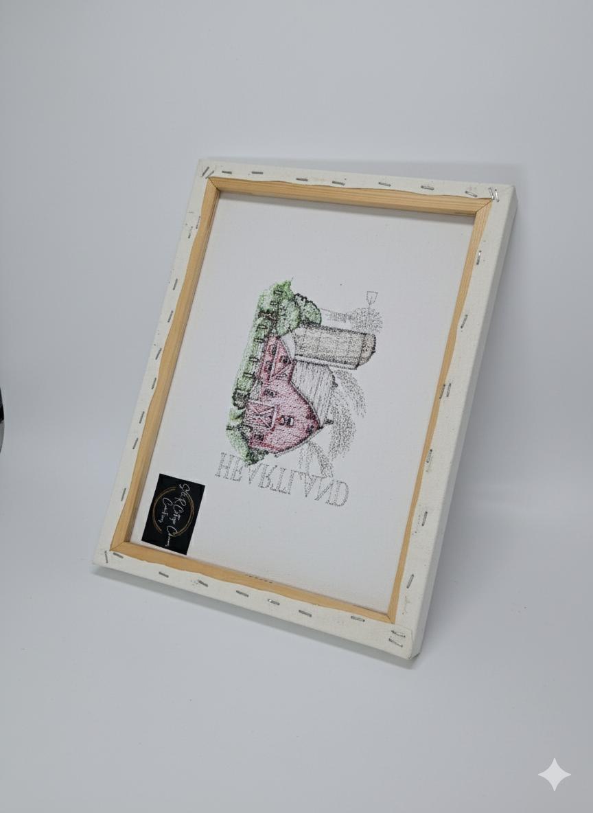 Heartland Embroidered Canvas