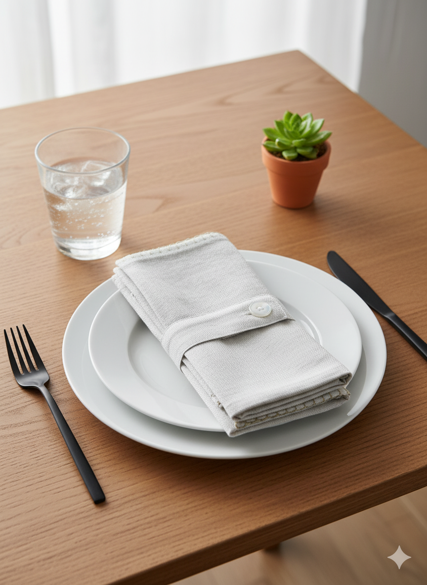 Folded Napkin Set